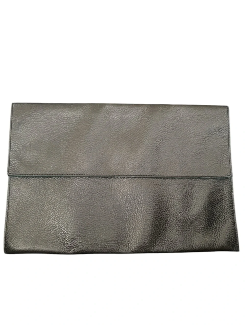 L’ Atelier des Tuileries Paris Metallic Leather Clutch